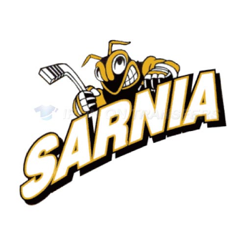 Sarnia Sting Iron-on Stickers (Heat Transfers)NO.7388